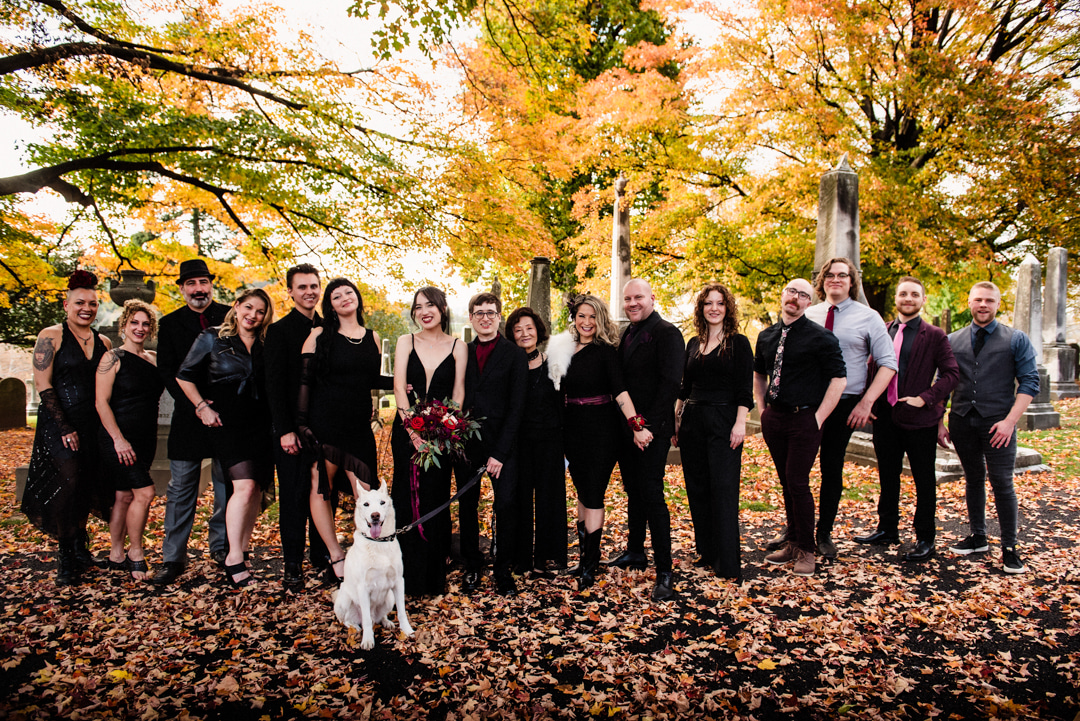 Philadeliphia Cemetary Wedding Offbeat Wed 8