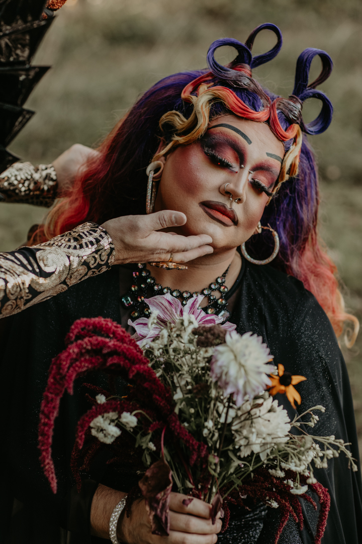Queer halloween wedding inspiration 1
