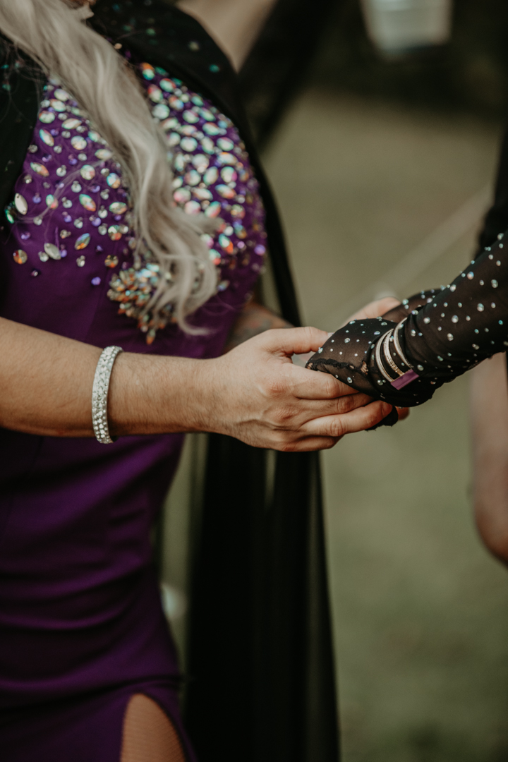 Queer halloween wedding inspiration 10