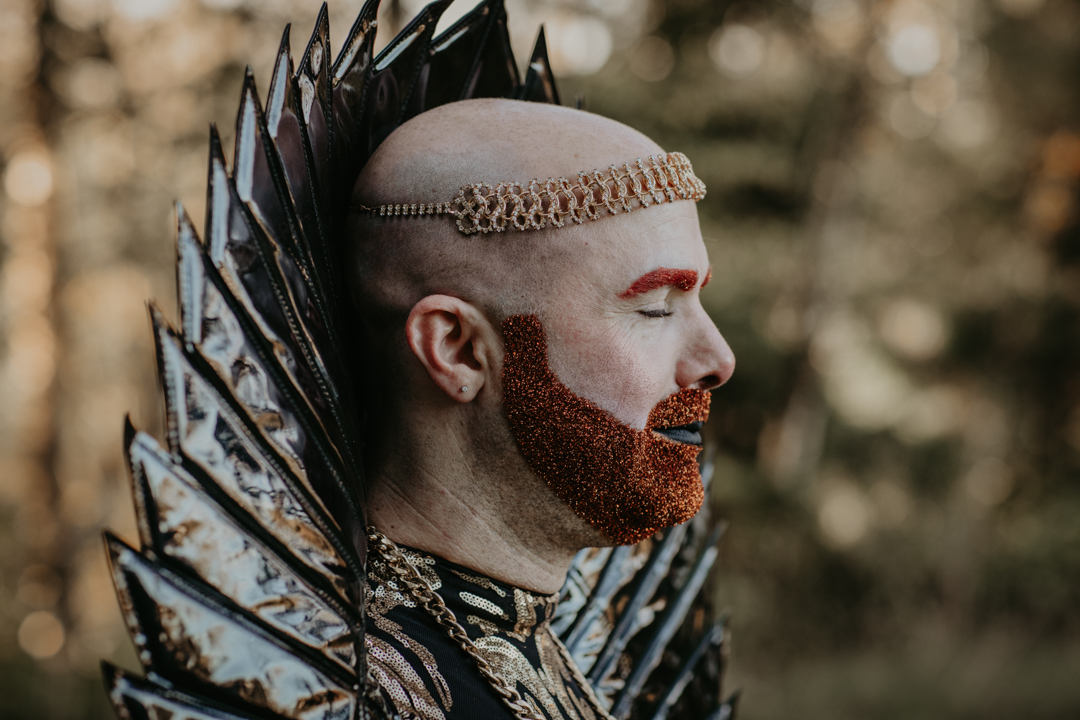 Queer halloween wedding inspiration 2