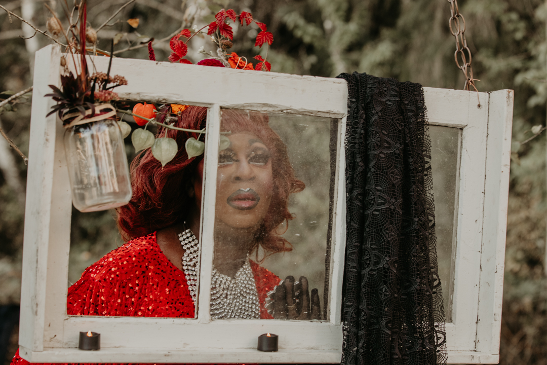 Queer halloween wedding inspiration 5