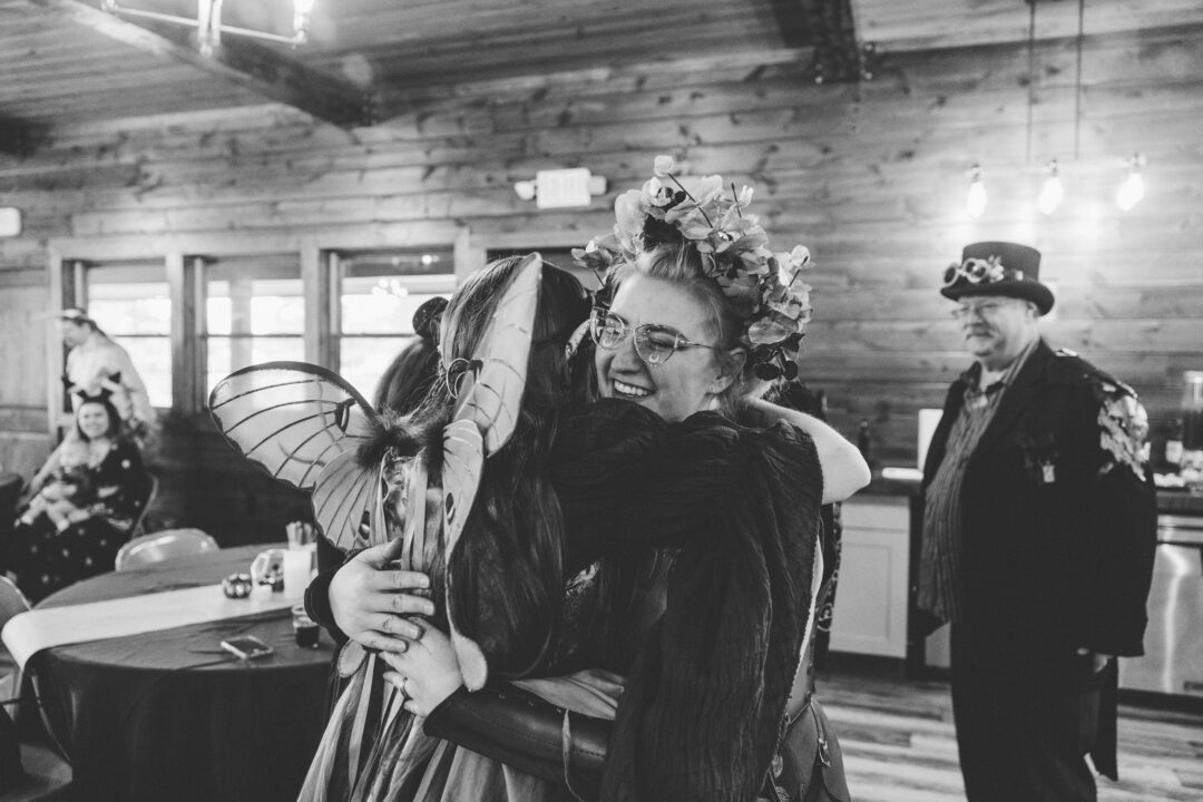 Trick or treat dessert bar wedding on offbeat wed 19