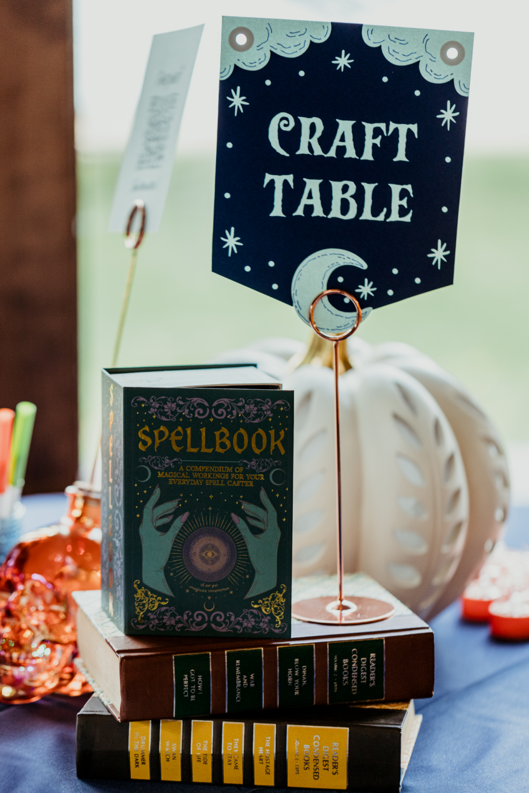 Trick or treat dessert bar wedding on offbeat wed 4