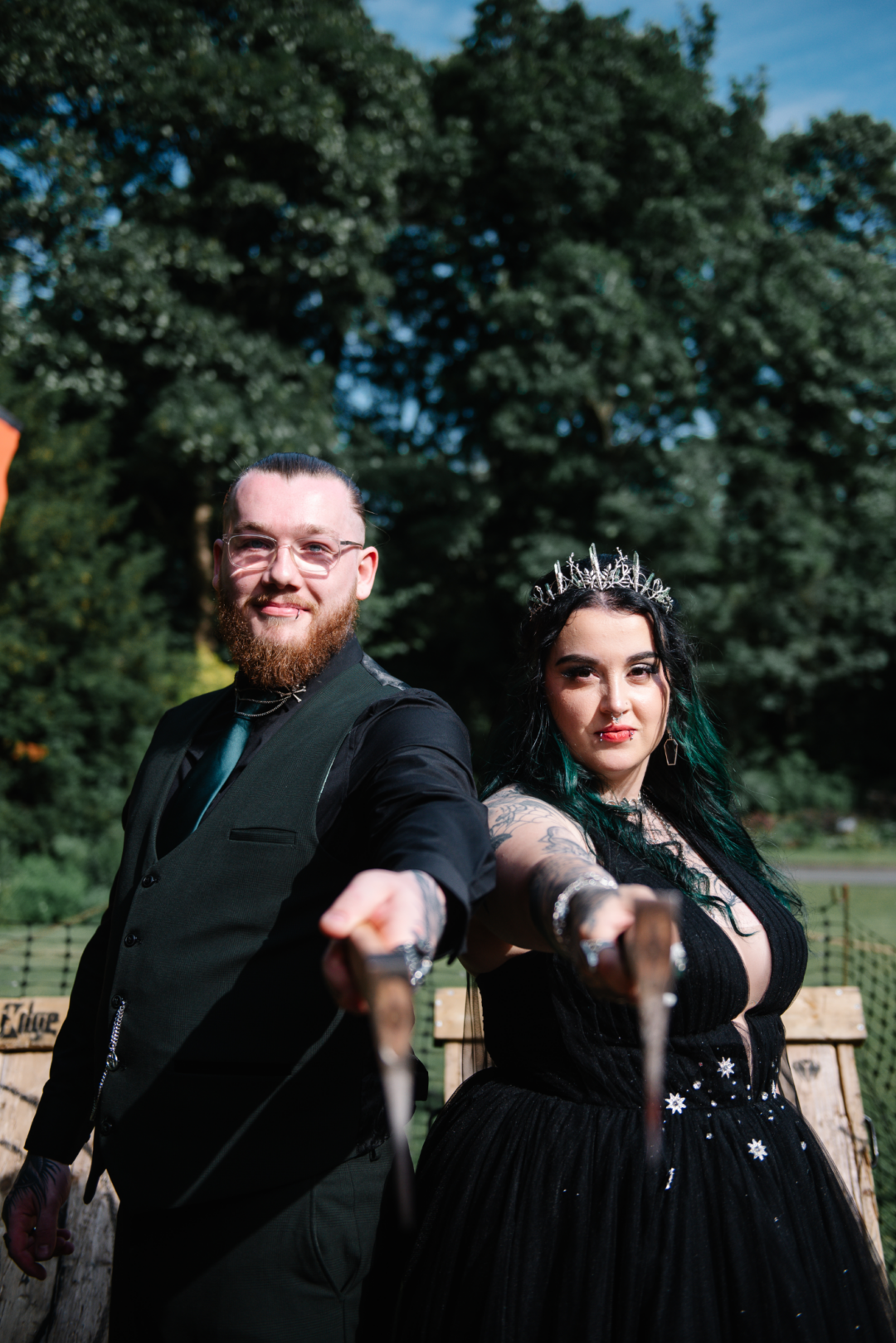gothic wedding decor ideas on offbeat wed 21