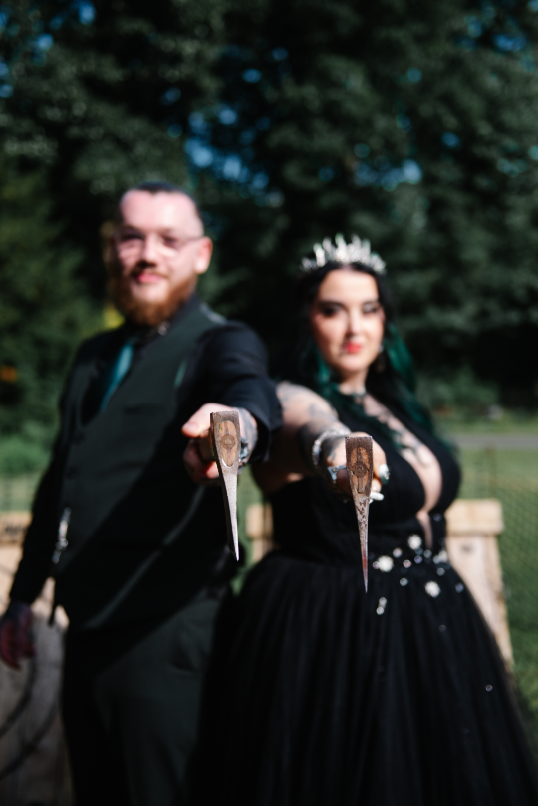 gothic wedding decor ideas on offbeat wed 22