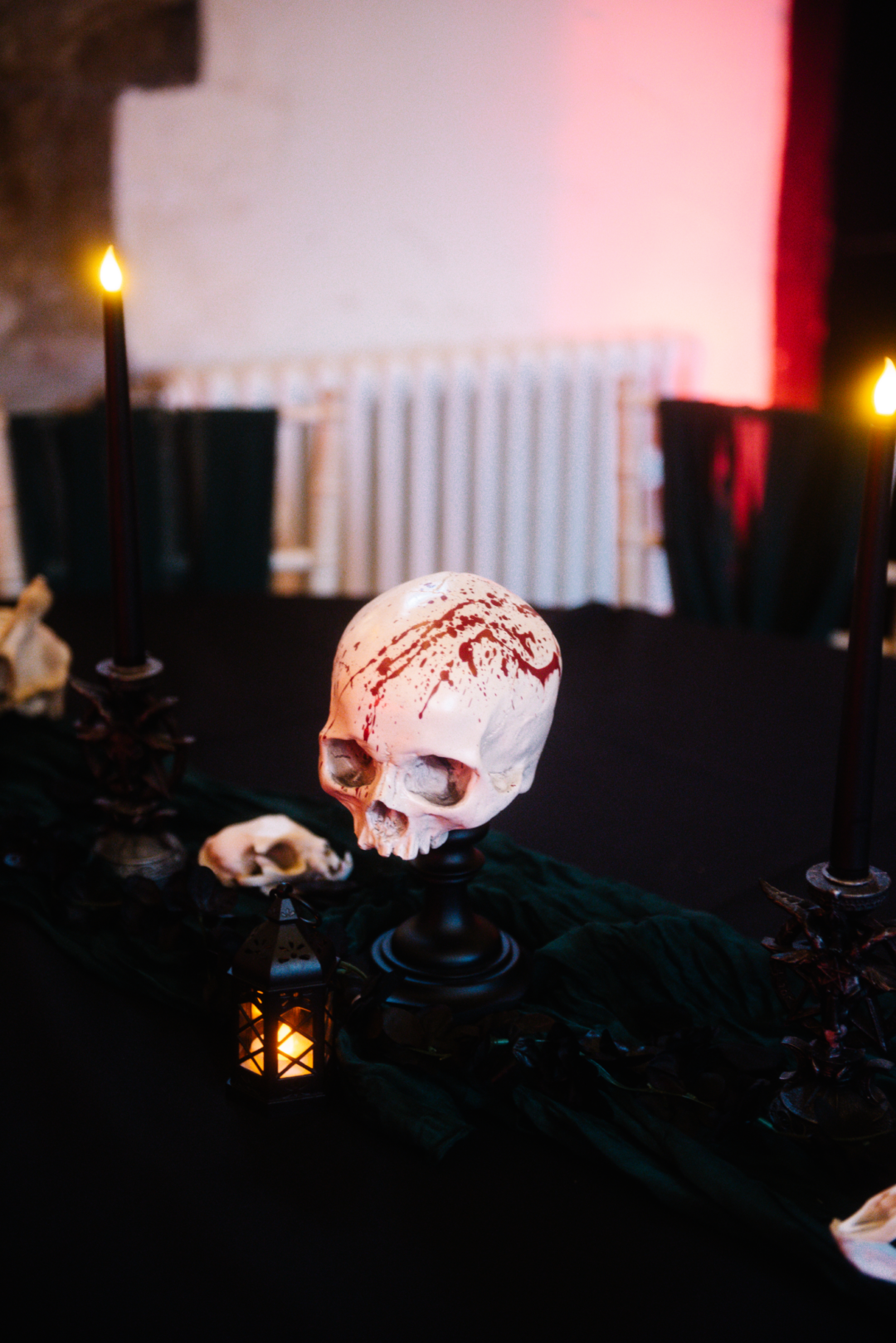 gothic wedding decor ideas on offbeat wed 35