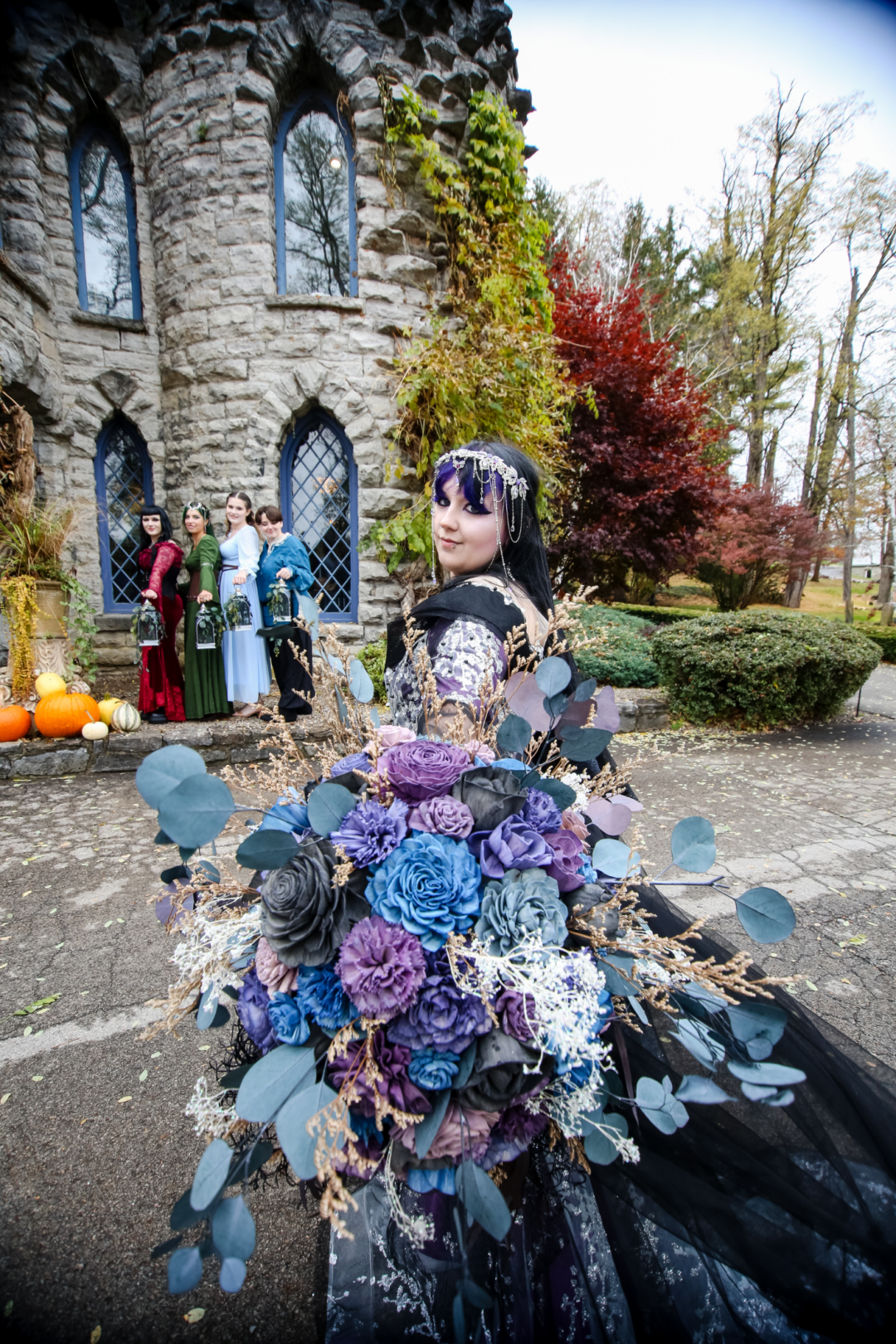 spooky renaissance faire wedding ideas on offbeat wed 39