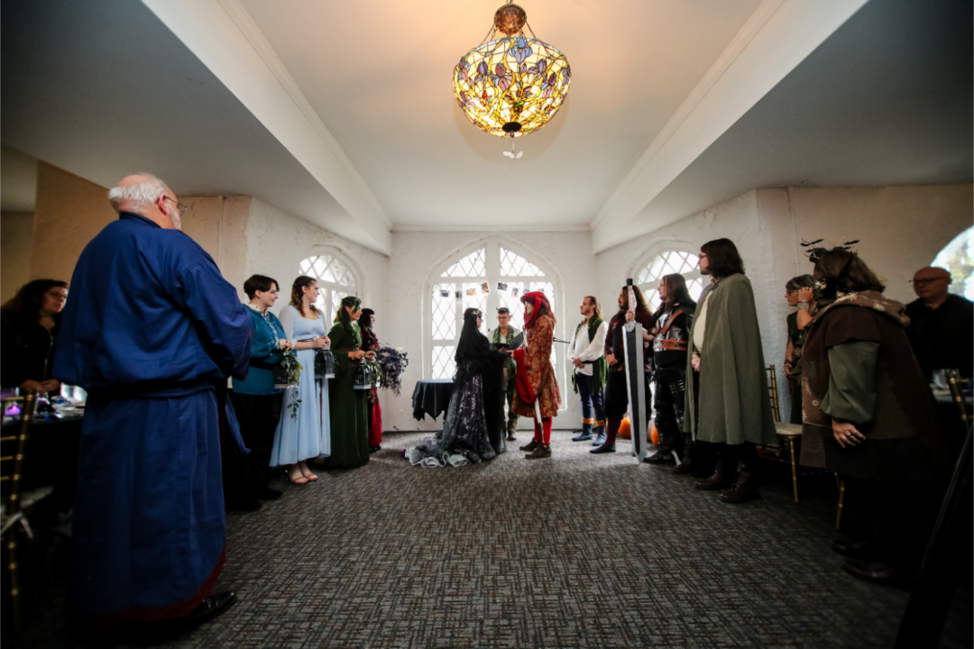 spooky renaissance faire wedding ideas on offbeat wed 6