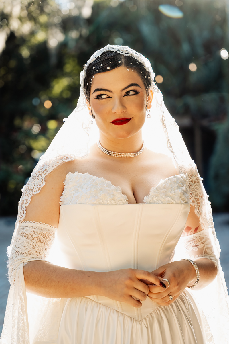 Backyard Halloween Wedding by Koontz Photography on Offbeat Wed 14