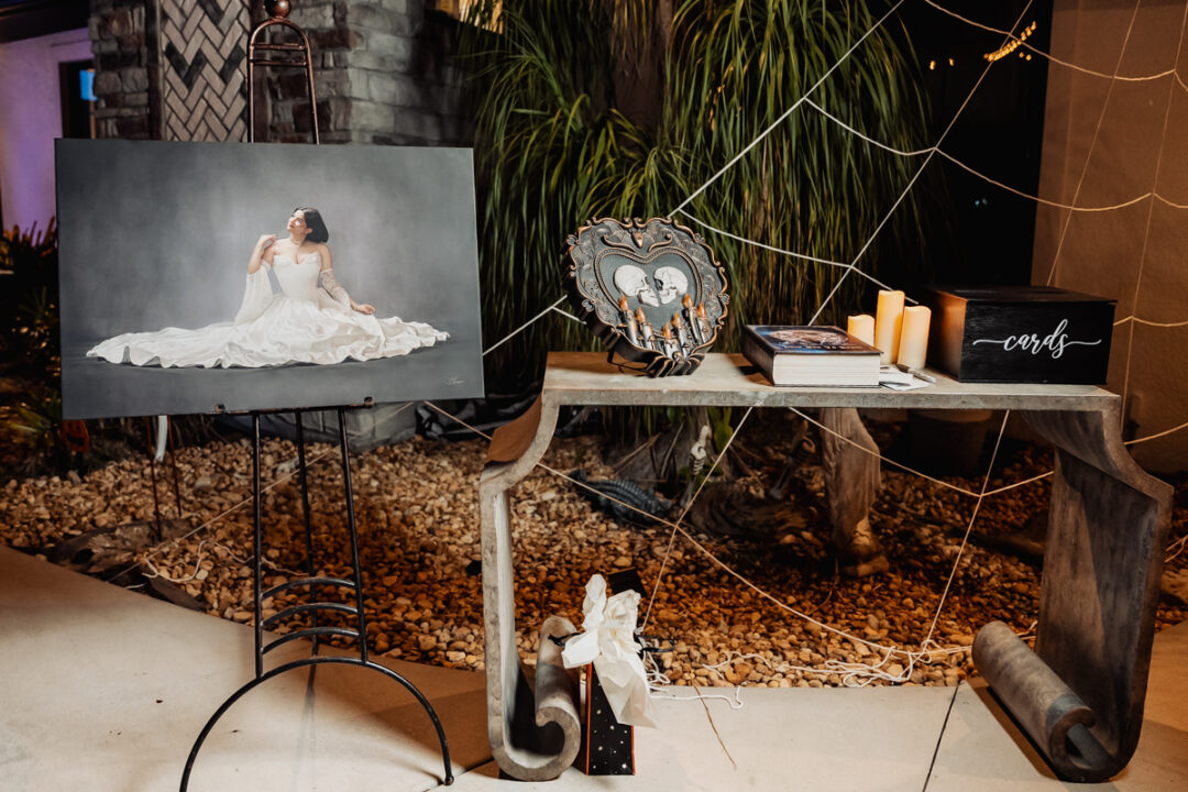 Backyard Halloween Wedding by Koontz Photography on Offbeat Wed 41