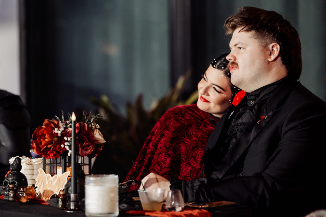 Backyard Halloween Wedding by Koontz Photography on Offbeat Wed 48