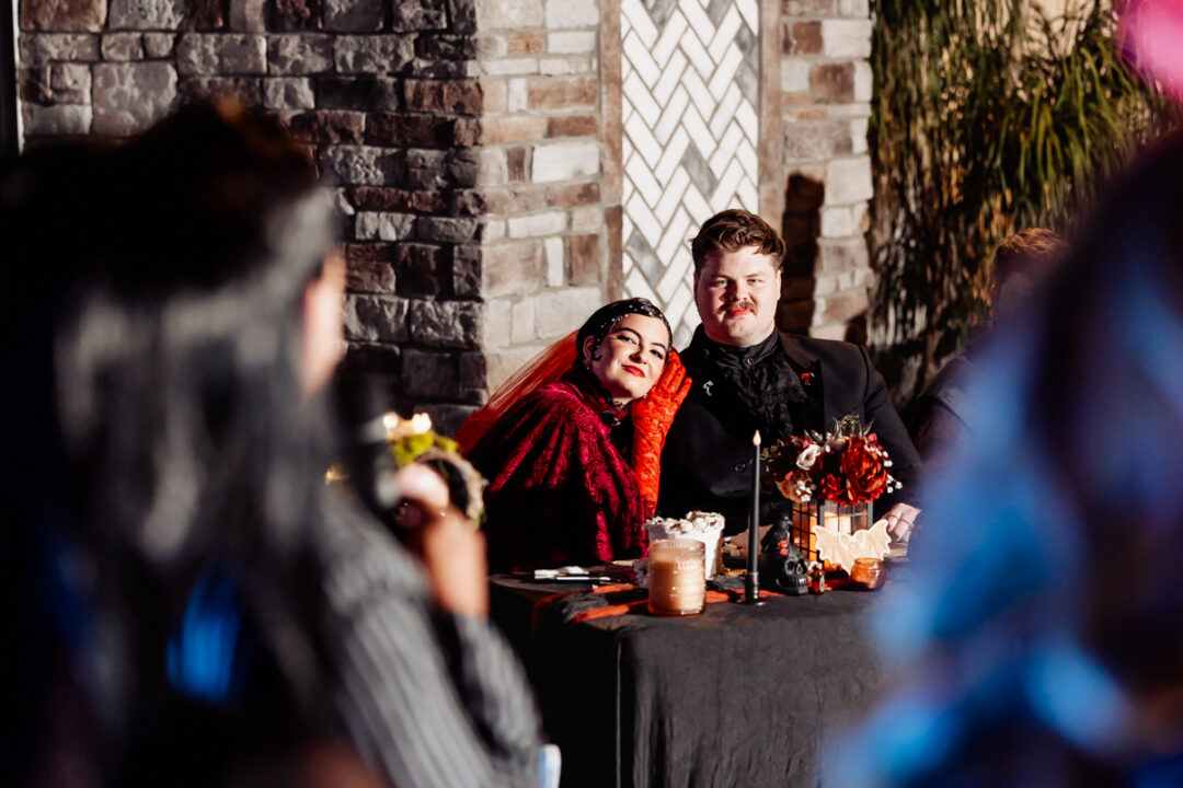 Backyard Halloween Wedding by Koontz Photography on Offbeat Wed 49