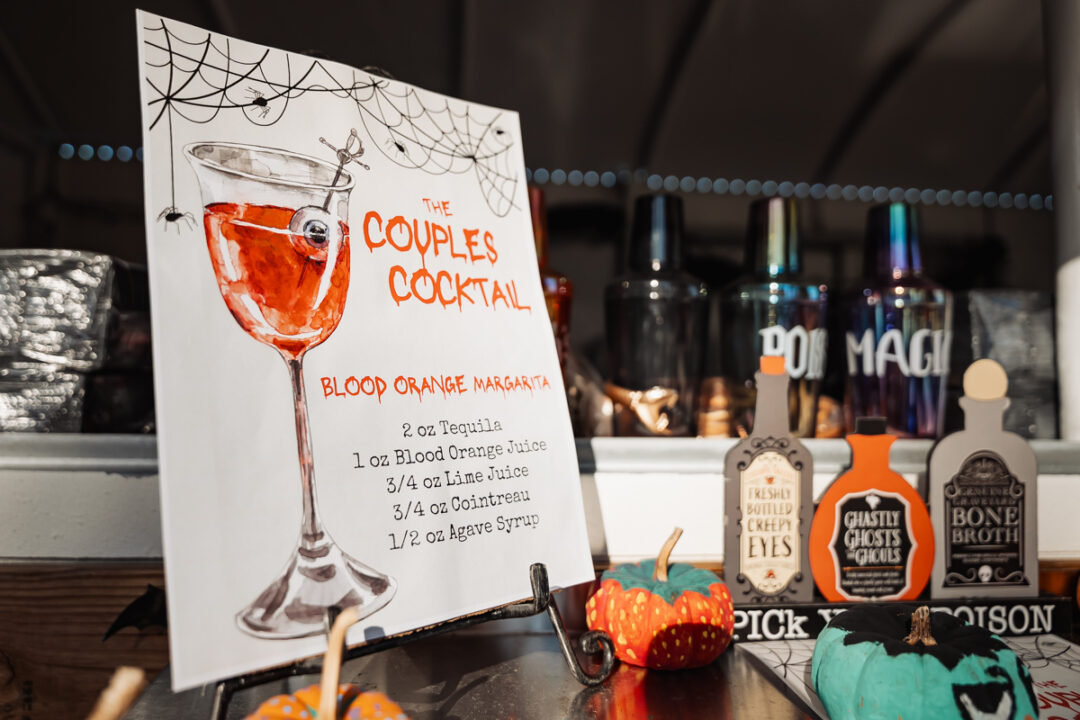 Backyard Halloween Wedding by Koontz Photography on Offbeat Wed 9