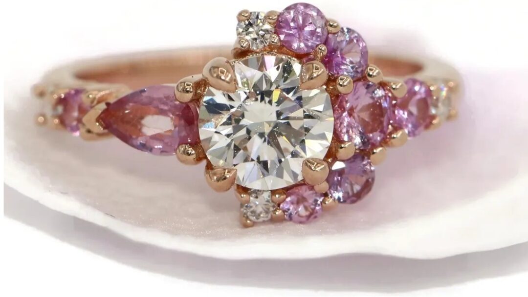 Custom diamond ring by Irina