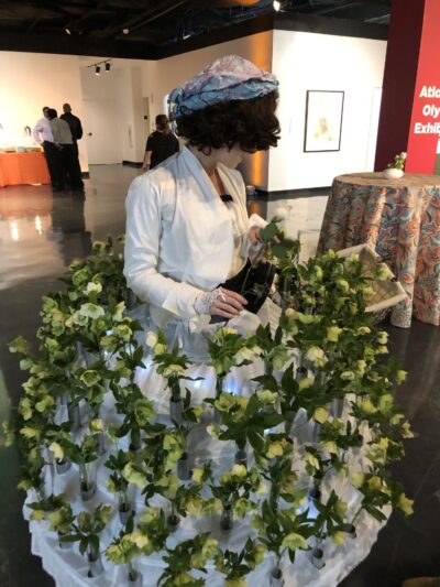 Giving Skirt - Hellebores - Atlanta History Museum - Cyclorama Relaunch - Handy Entertainment