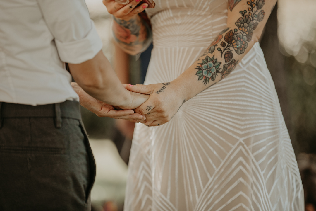 Bellingham Pride queer wedding celebration on offbeat wed 13 - A colorful queer wedding at Bellingham Pride (planned in only 3 WEEKS!) Bellingham Pride queer wedding celebration on offbeat wed 13