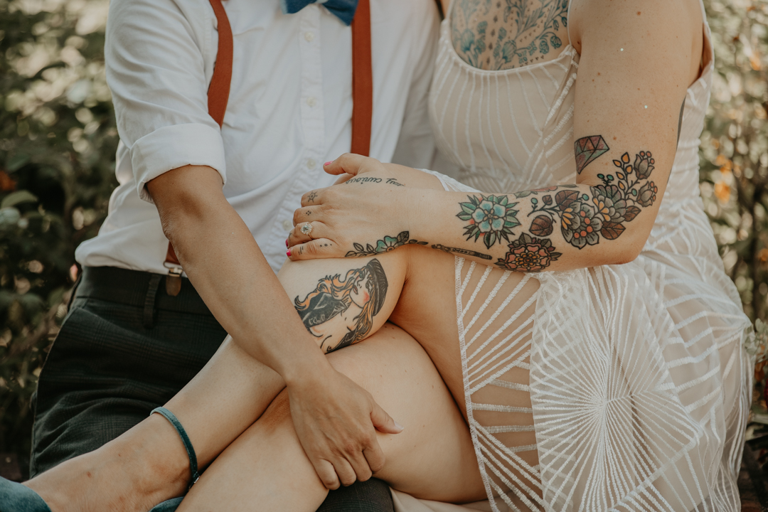 Bellingham Pride queer wedding celebration on offbeat wed 19 - A colorful queer wedding at Bellingham Pride (planned in only 3 WEEKS!) Bellingham Pride queer wedding celebration on offbeat wed 19