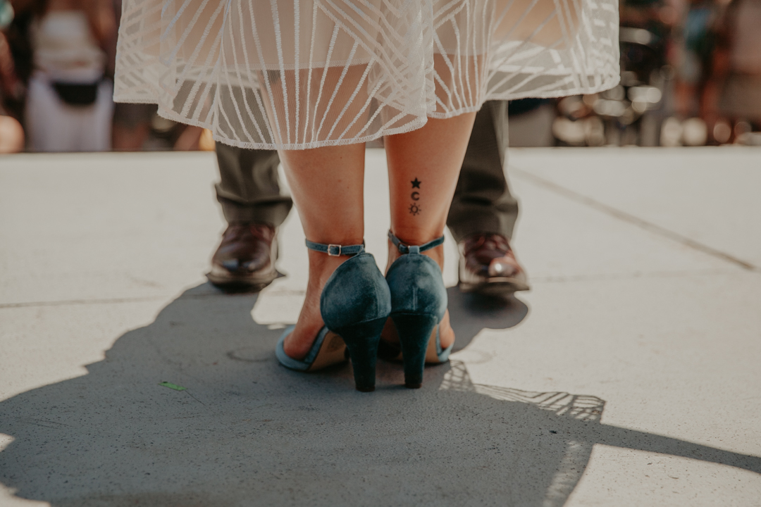 Bellingham Pride queer wedding celebration on offbeat wed 30 - A colorful queer wedding at Bellingham Pride (planned in only 3 WEEKS!) Bellingham Pride queer wedding celebration on offbeat wed 30