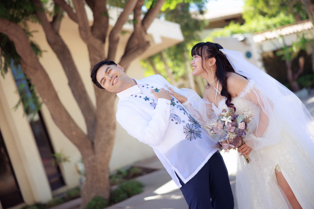 Mona Megistus Genshin Impact wedding on offbeat wed 4