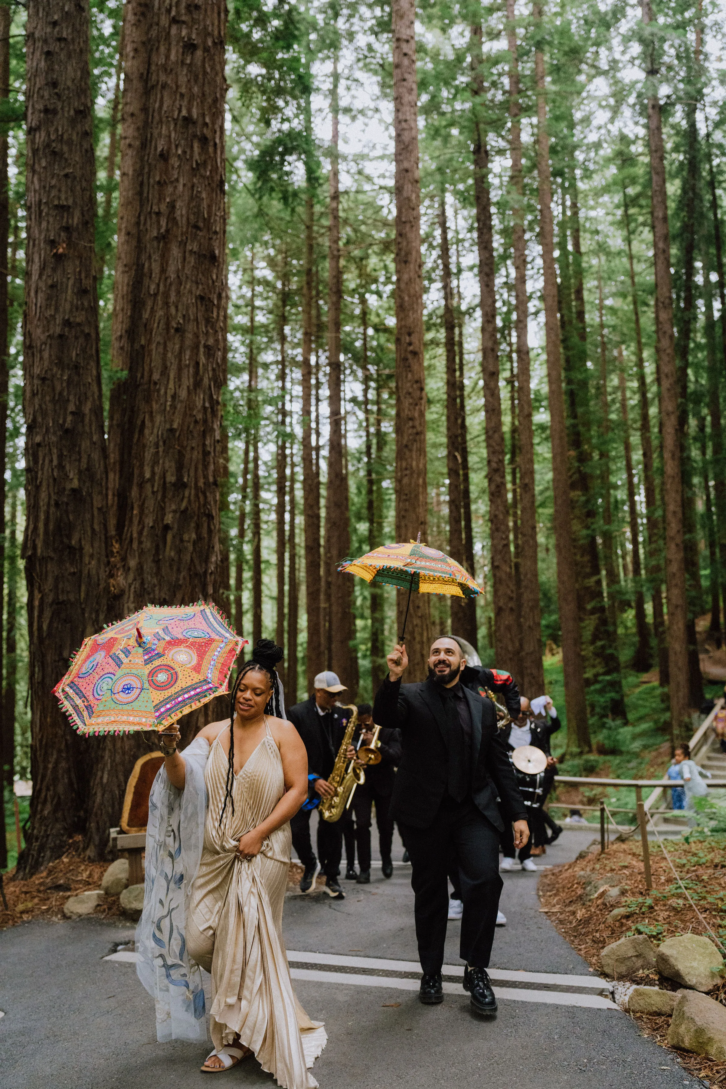 New Orleans meets Bay Area wedding on Offbeat Wed 6