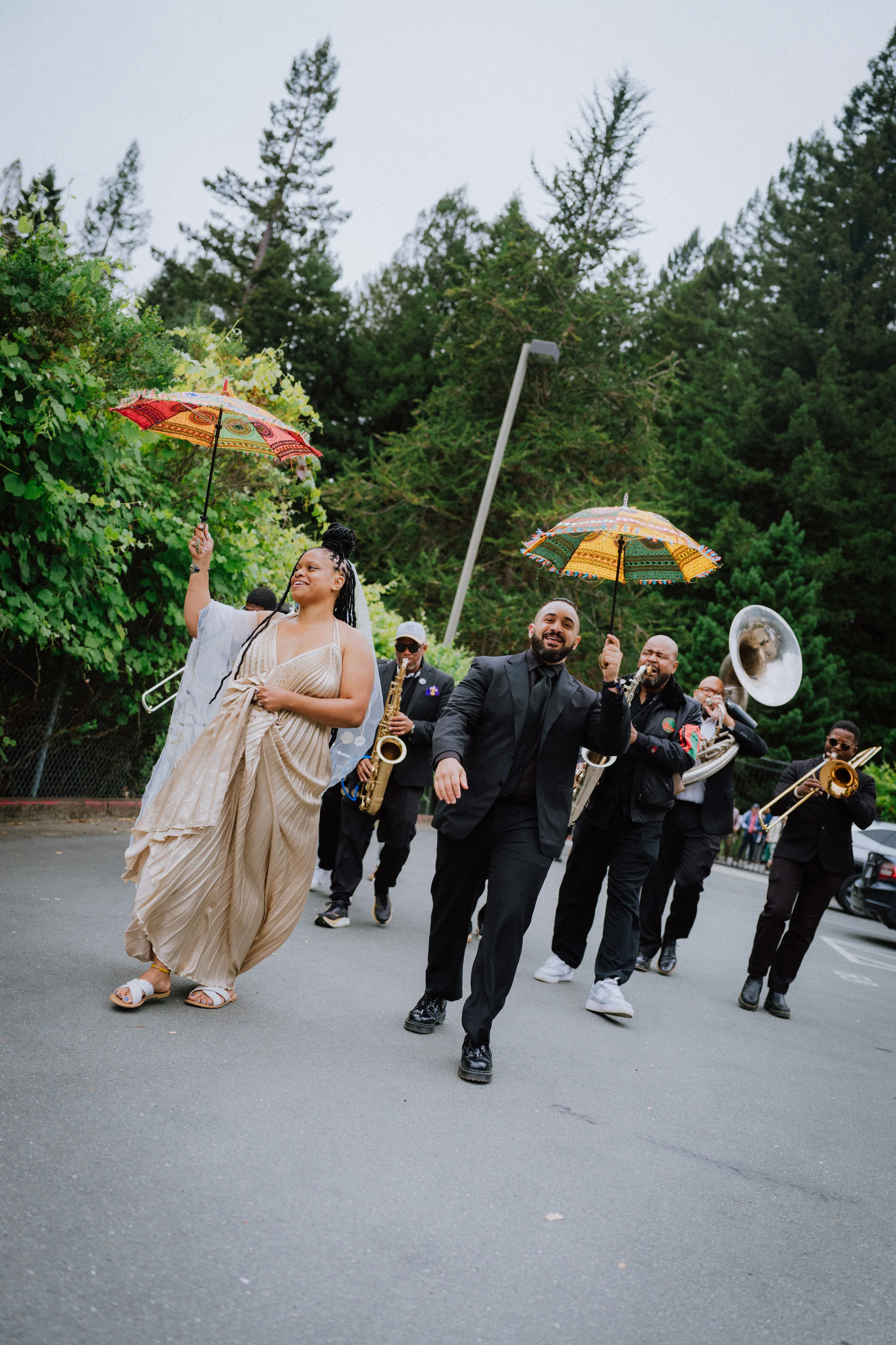 New Orleans meets Bay Area wedding on Offbeat Wed 9
