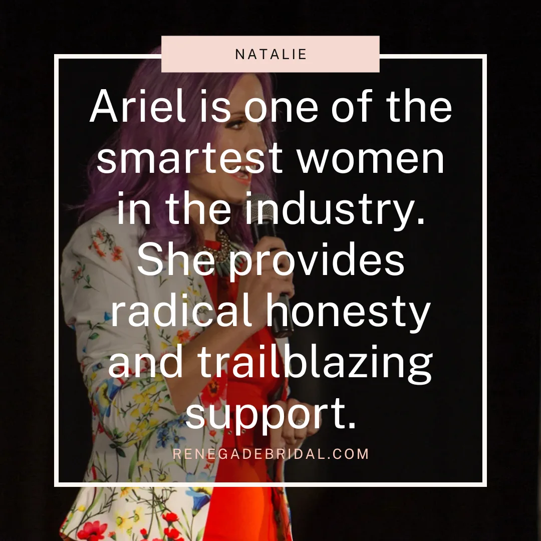 Offbeat Wed Vendor Membership Testimonial Natalie Harris