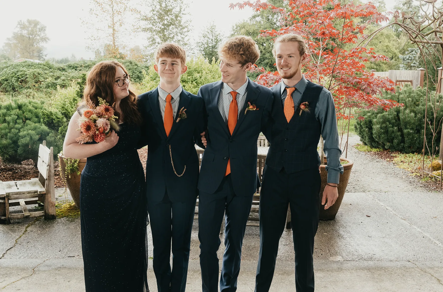 blended family wedding with adult children on offbeat wed photo by jamie buckley - What role should your teens & adult children have in your blended family wedding? blended family wedding with adult children on offbeat wed photo by jamie buckley
