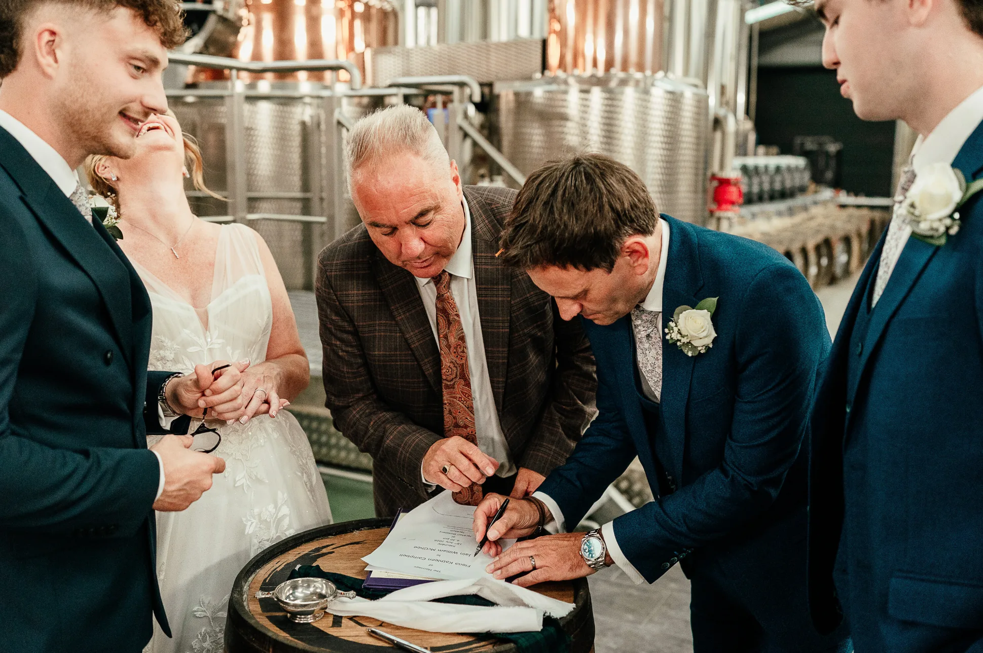 blended family wedding with adult children on offbeat wed photo by joy story - What role should your teens & adult children have in your blended family wedding? blended family wedding with adult children on offbeat wed photo by joy story