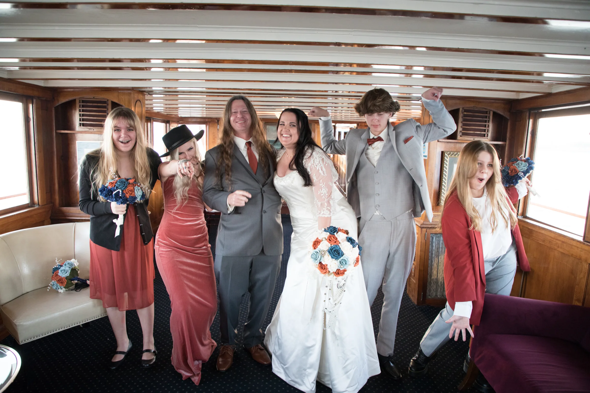 blended family with older kids on offbeat wed photo by Weirdo Weddings - What role should your teens & adult children have in your blended family wedding? blended family with older kids on offbeat wed photo by Weirdo Weddings