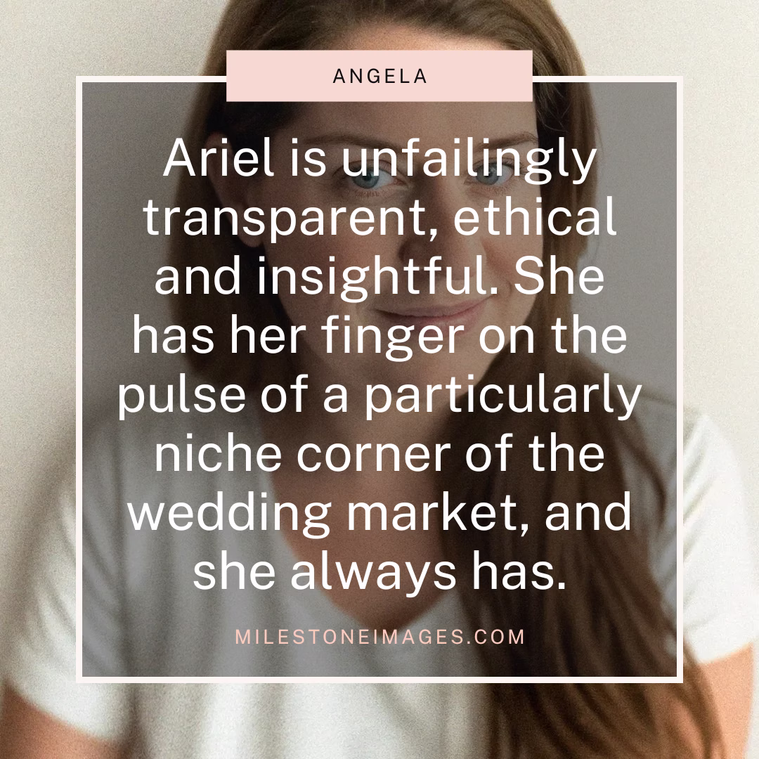 Angie Gaul offbeat wed vendor member testimonial - Is an Offbeat Wed vendor membership worth the price? (Spoiler: yes.) Angie Gaul offbeat wed vendor member testimonial