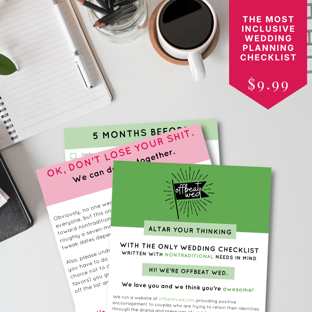 Wedding Planning Checklist from Offbeat Wed