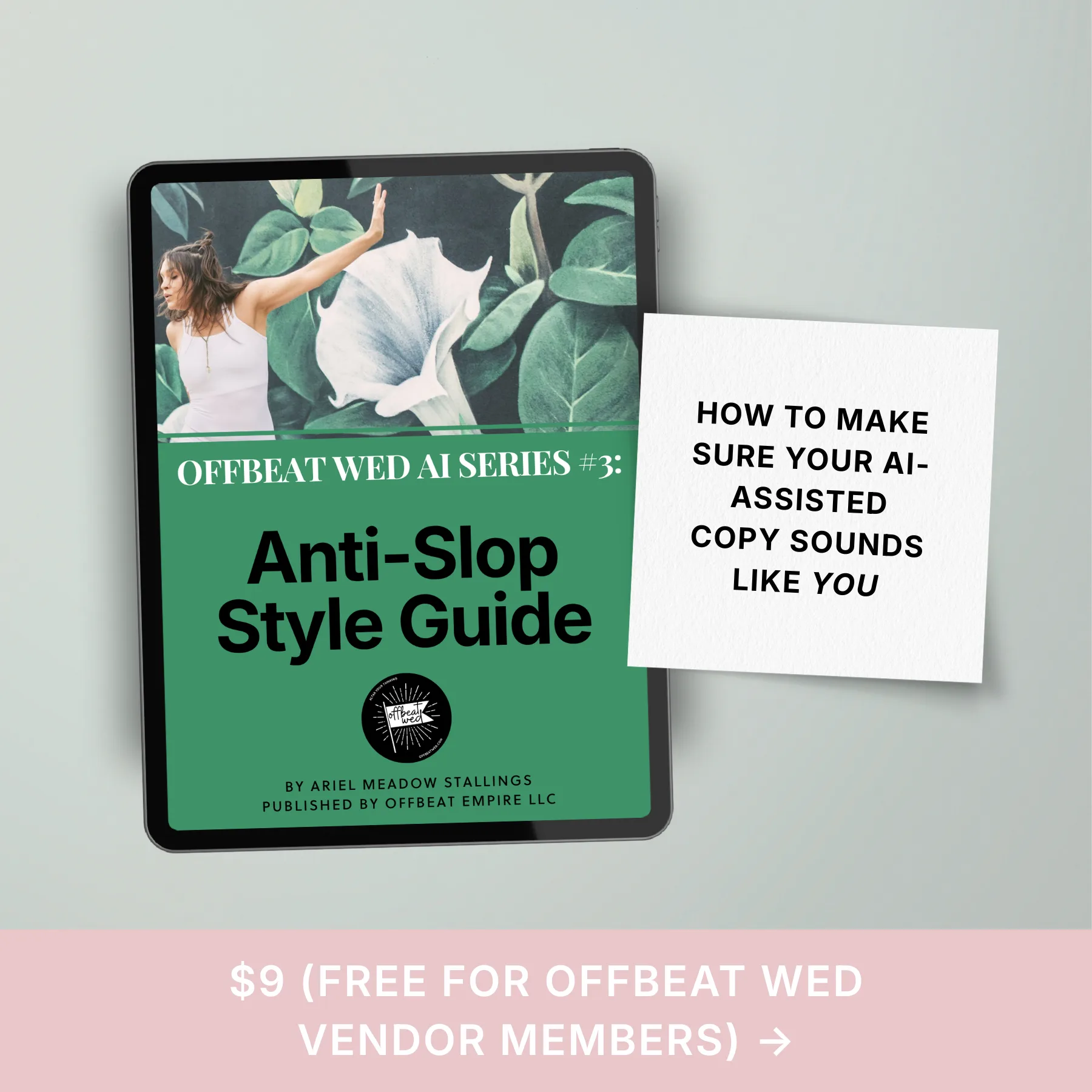 AI for wedding pros #3: anti-slop style guide
